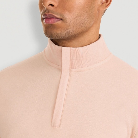 Van Heusen’s Luxore men long sleeve quarter zip pullover size M&L - Picture 4 of 10